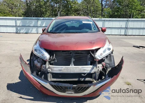 2016 Nissan Murano S z USA, uszkodzony, nr VIN 5N1AZ2MH5GN134288